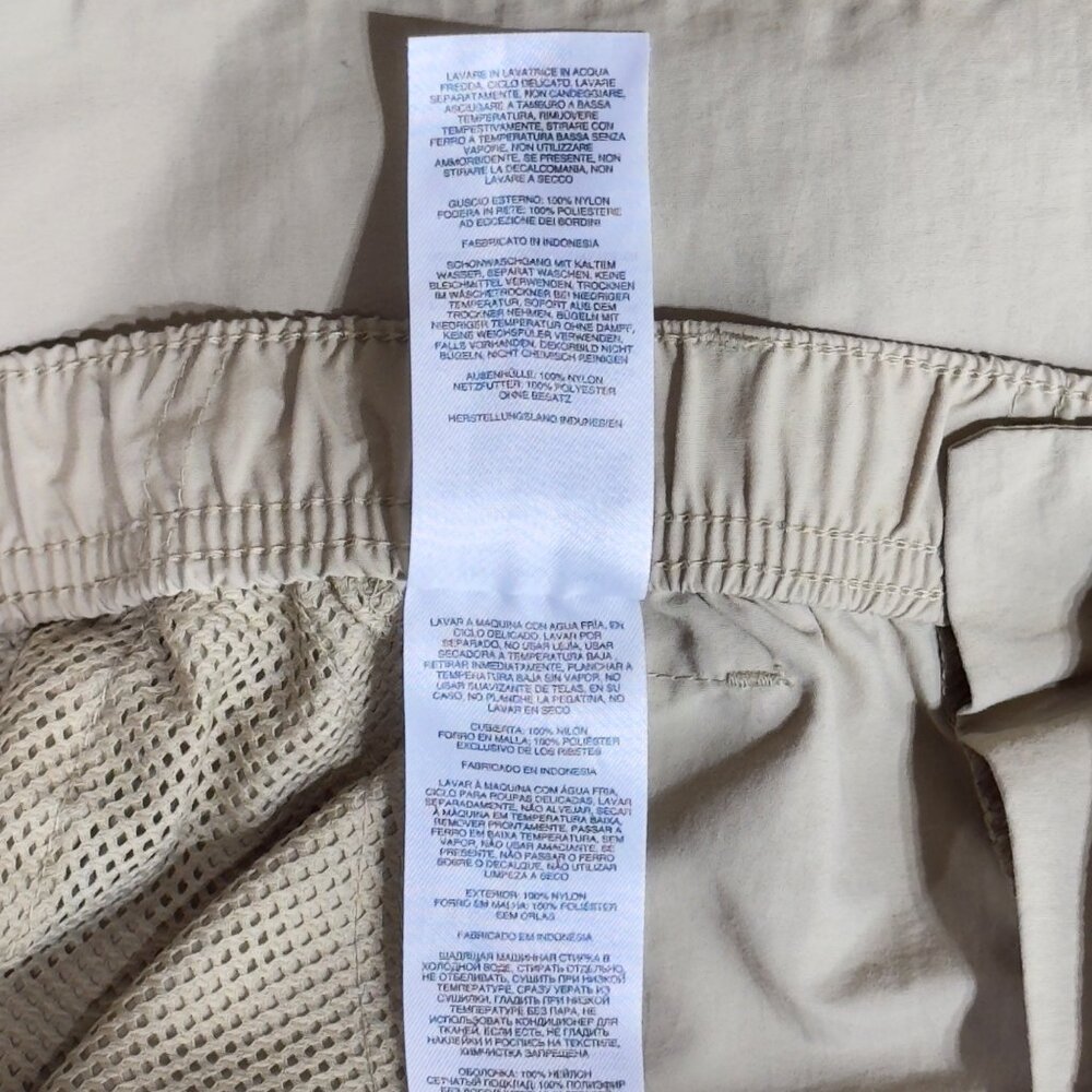 COLUMBIA Men's Shorts Khaki Nylon Performance Cargo Pockets Size XL - Picture 7 of 12